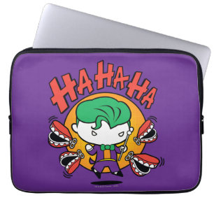 Capa Para Notebook Chibi Joker Com Dentes De Brinquedo