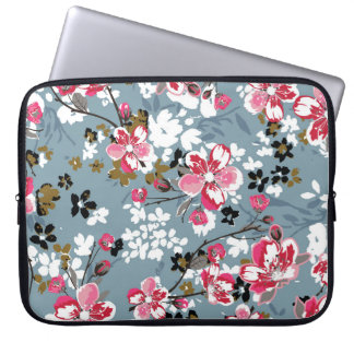 Capa Para Notebook Chic Floral: Fundo do Pequeno Flor