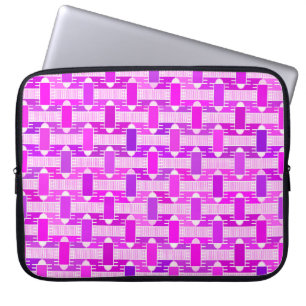 Capa Para Notebook Chic industrial Art Deco, violeta, orquídea, lavan