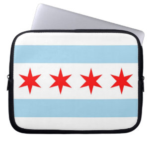 Capa Para Notebook Chicago, Bolsa de laptop do Estado de Illinois