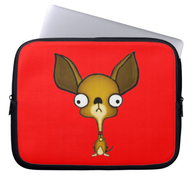 Capa Para Notebook Chihuahua (Frente)