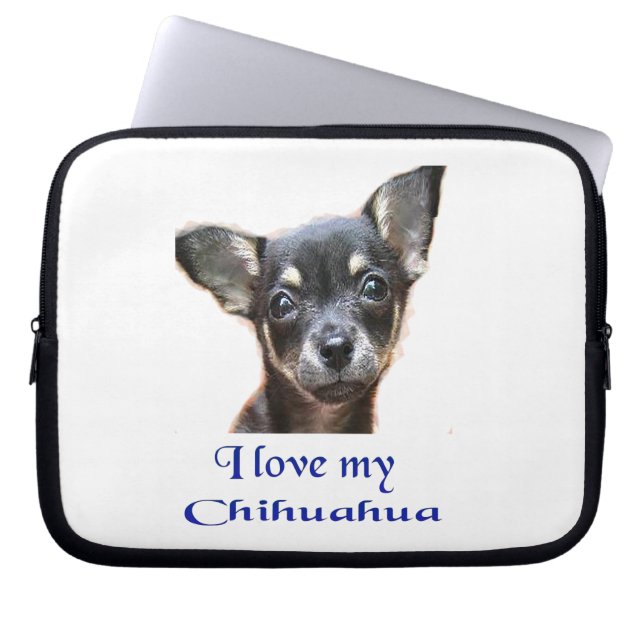 Capa Para Notebook Chihuahua (Frente)
