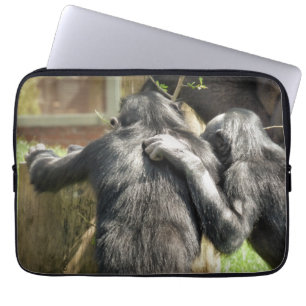 CAPA PARA NOTEBOOK CHIMPANZÉS