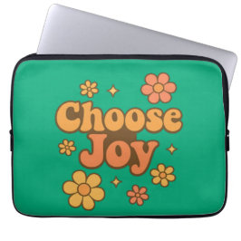 Capa Para Notebook Choose Joy Minimalist Art - Positive Mindset Print