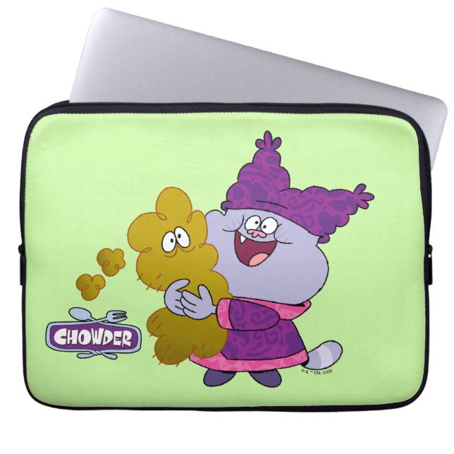 Capa Para Notebook Chowder e Kimchi (Frente)