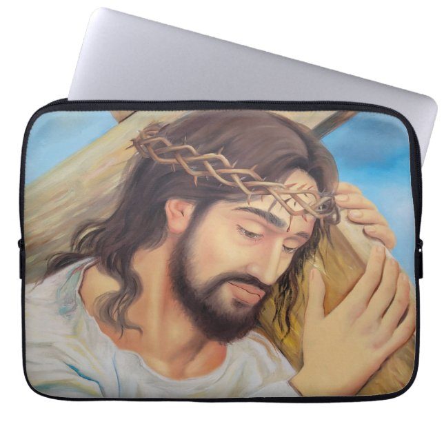 Capa Para Notebook Christian Faith Jesus Cristo (Frente)