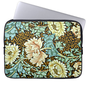 Capa Para Notebook Chrysanthemum, vintage William Morris,