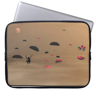 Capa Para Notebook Chuva Guarda-chuvas Laptop surreal