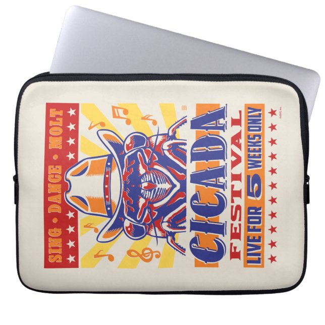 Capa Para Notebook Cicada Country Music Festival (Frente)