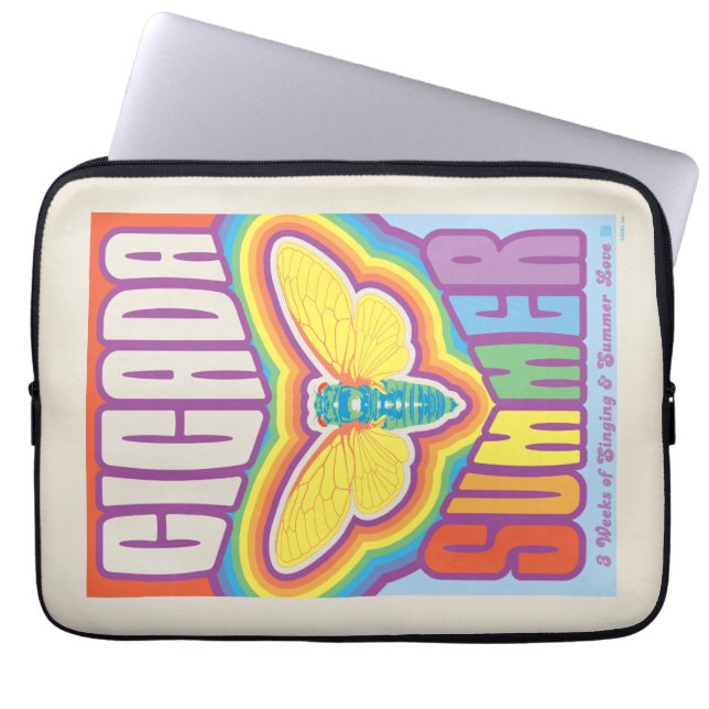 Capa Para Notebook Cicada Summer Love (Frente)