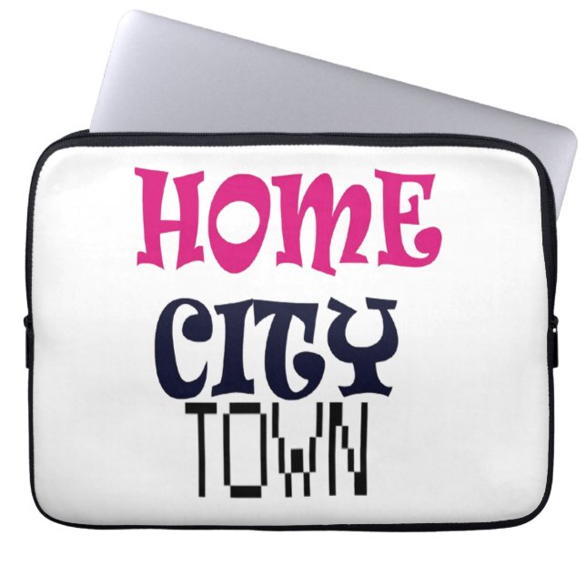 Capa Para Notebook Cidade residencial (Frente)