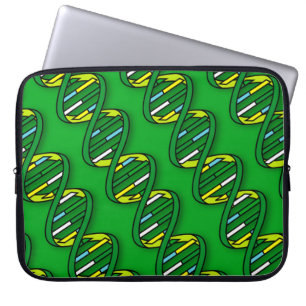 Capa Para Notebook Ciência do Padrão de DNA