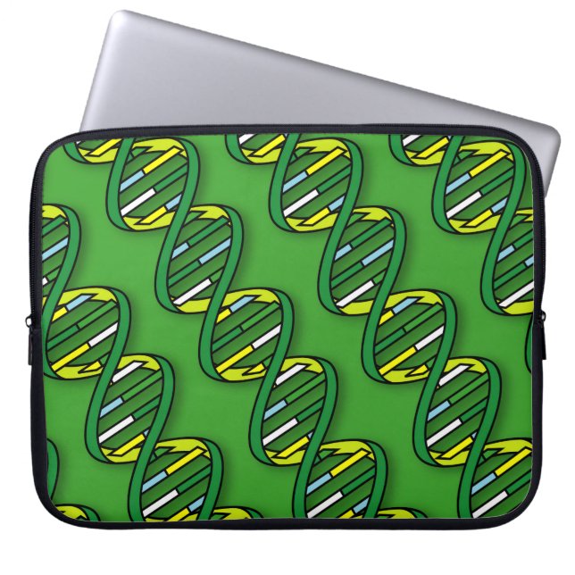 Capa Para Notebook Ciência do Padrão de DNA (Frente)