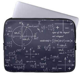Capa Para Notebook Cientista da Matemática (Azul)