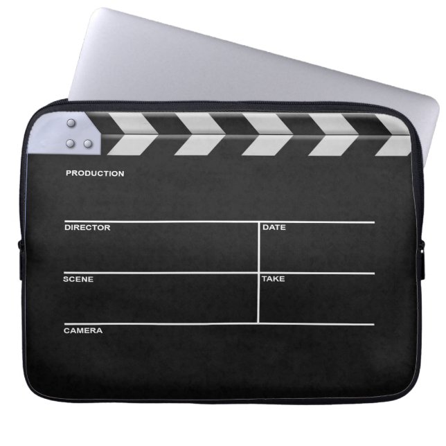Capa Para Notebook Cinema de Clapperboard (Frente)