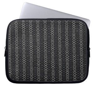 Capa Para Notebook Cinza do CÓDIGO BINÁRIO em alguma cor