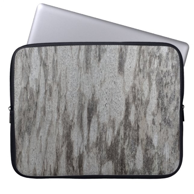 Capa Para Notebook Cinza têxtil (Frente)