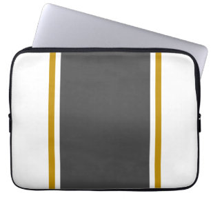 Capa Para Notebook Cinzas Brancas Escuras Diversas Pinstripes Amplas