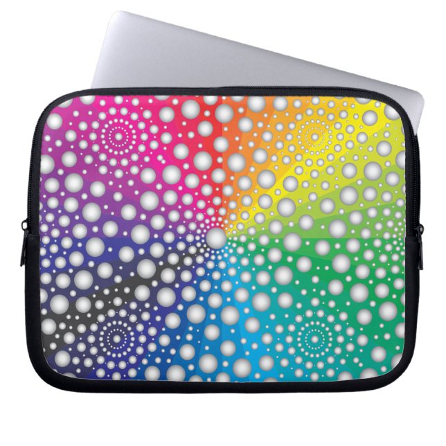 Capa Para Notebook Círculos Mandala 2 (Frente)