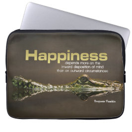 Capa Para Notebook Citação Inspiracional Benjamin Franklin