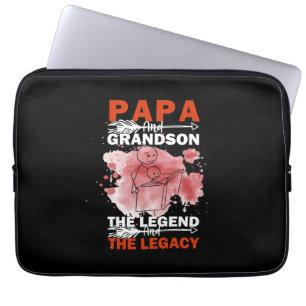 Capa Para Notebook Citações do Avô   Papa e neto