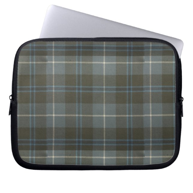 Capa Para Notebook Clan Fraser Xadrez Tartan Bolsa de laptop (Frente)