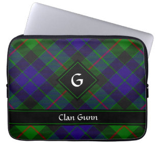 Capa Para Notebook Clan Gunn Tartan Bolsa de laptop