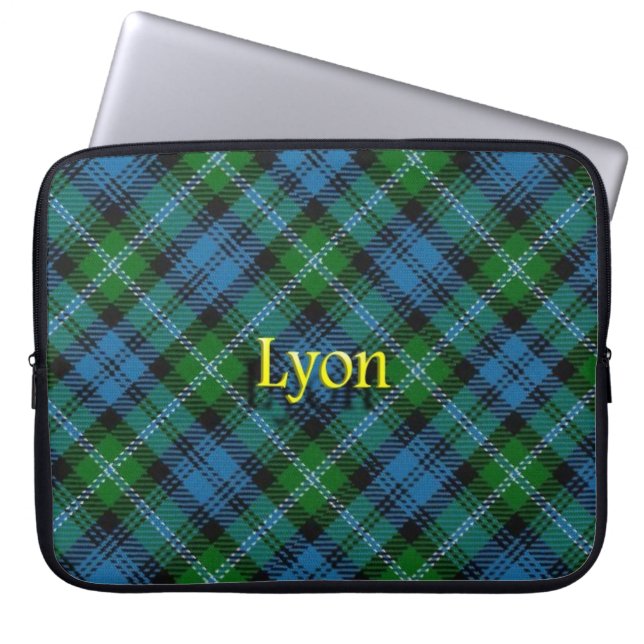 Capa Para Notebook Clan Lyon Scottish (Frente)