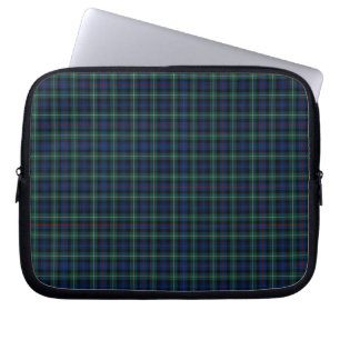 Capa Para Notebook Clan MacKenzie Xadrez Tartan Bolsa de laptop