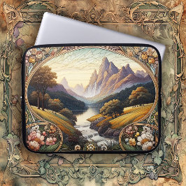 Capa Para Notebook Classic Art Nouvea Landscape Art