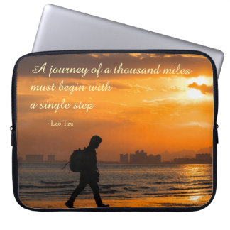 Capa Para Notebook Classic Lao Tzu Journey Quote