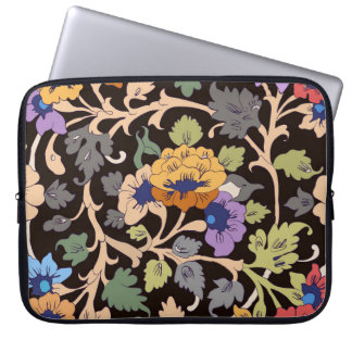Capa Para Notebook Clássico Islâmico: Ornamento Sem Costura Floral