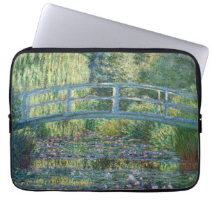 Capa Para Notebook Claude Monet - Lagoa de Água Lily, Harmonia Verde