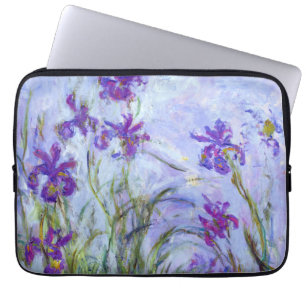 Capa Para Notebook Claude Monet - Lilac Irises / Iris Mauves
