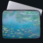 Capa Para Notebook Claude Monet. Lírios De Água. impressionismo franc<br><div class="desc">Bolsa de laptop "Lírios" de Claude Monet.</div>