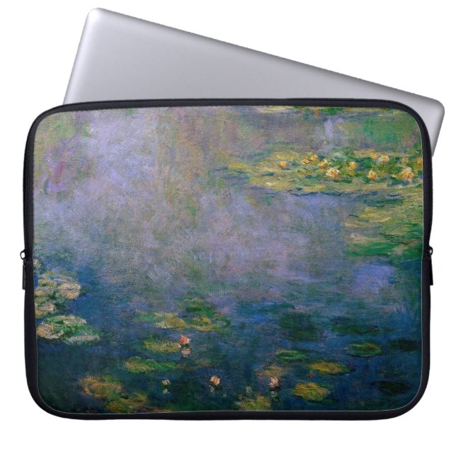 Capa Para Notebook Claude Monet - Lírios Hídricos (Frente)