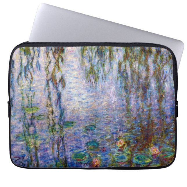 Capa Para Notebook Claude Monet - Lírios Hídricos (Frente)