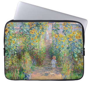Capa Para Notebook Claude Monet - O Jardim do Artista em Vetheuil