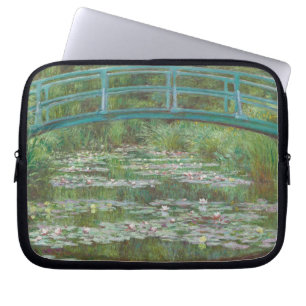 Capa Para Notebook Claude Monet   o passadiço japonês, 1899