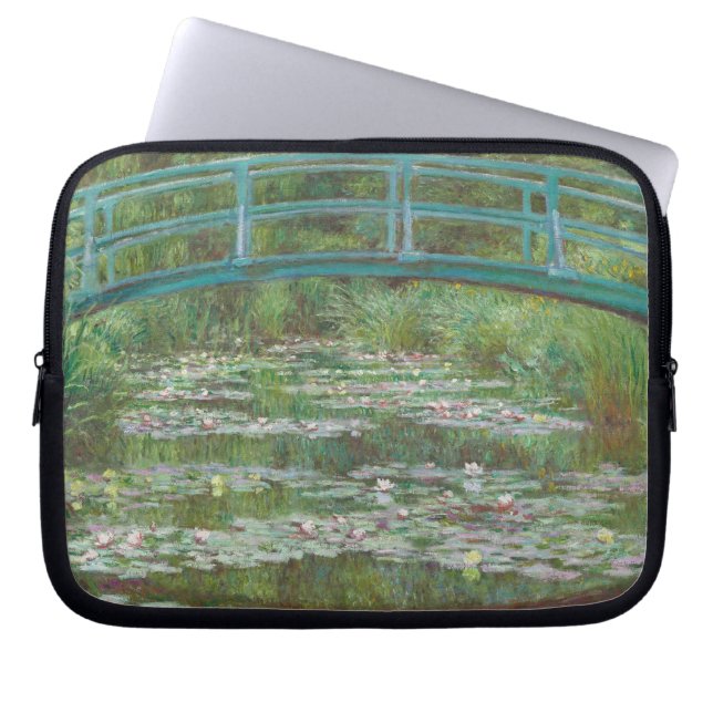 Capa Para Notebook Claude Monet | o passadiço japonês, 1899 (Frente)