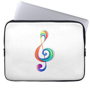 Capa Para Notebook Clef (trecho de arco-íris)