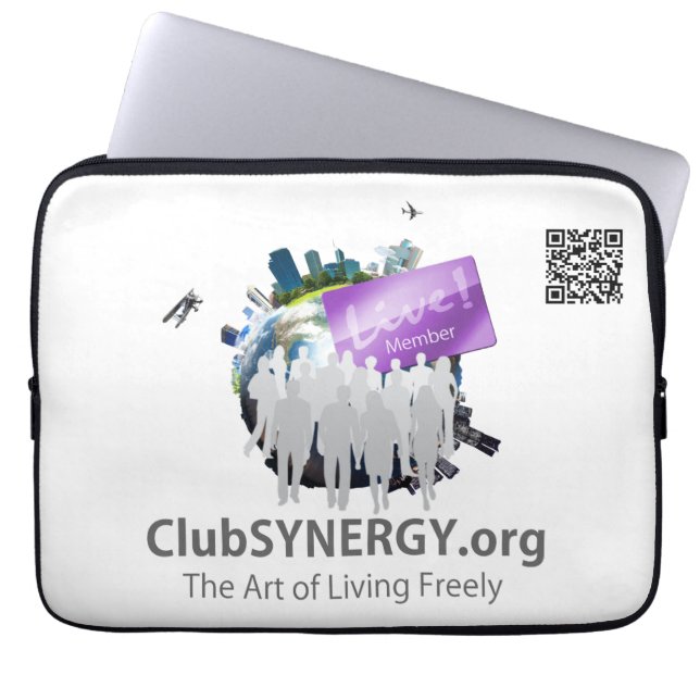 Capa Para Notebook Club SYNERGY - Bolsa de laptop 13" (Frente)