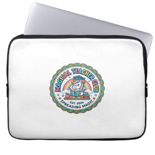 Capa Para Notebook Clube de Professores Mágicos de Unicórnio Presente
