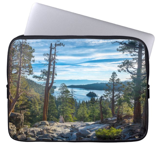 Capa Para Notebook Coastline | Emerald Bay, Lake Tahoe, Califórnia (Frente)