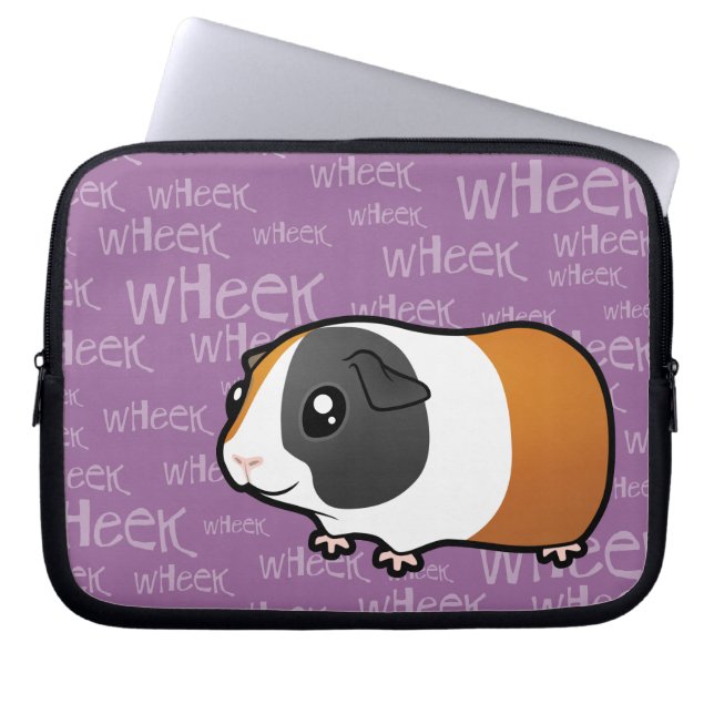 Capa Para Notebook Cobaia de Nosiy (cabelo liso) (Frente)