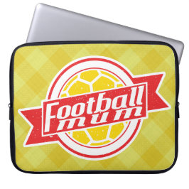 Capa Para Notebook Cobrir da Mãe de futebol