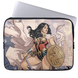 Capa Para Notebook Cobrir de banda desenhada da Mulher Maravilha nº 
