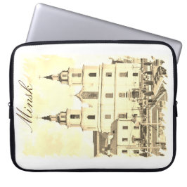 Capa Para Notebook Cobrir de Bolsa de laptop da Arquitetura de Minsk