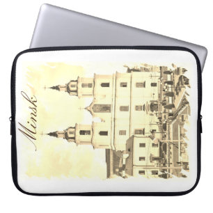 Capa Para Notebook Cobrir de Bolsa de laptop da Arquitetura de Minsk 