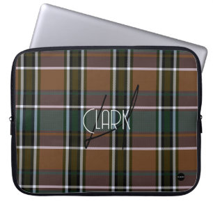 Capa Para Notebook Cobrir de Laptop xadrez com Brown HAMbyWG